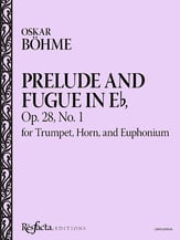Prelude and Fugue in E-flat, Op. 28, No. 1 for Trumpet, Horn, and Euphonium P.O.D cover